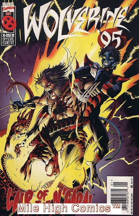 WOLVERINE '95 #1 NEWSSTAND Very Good Comics Book