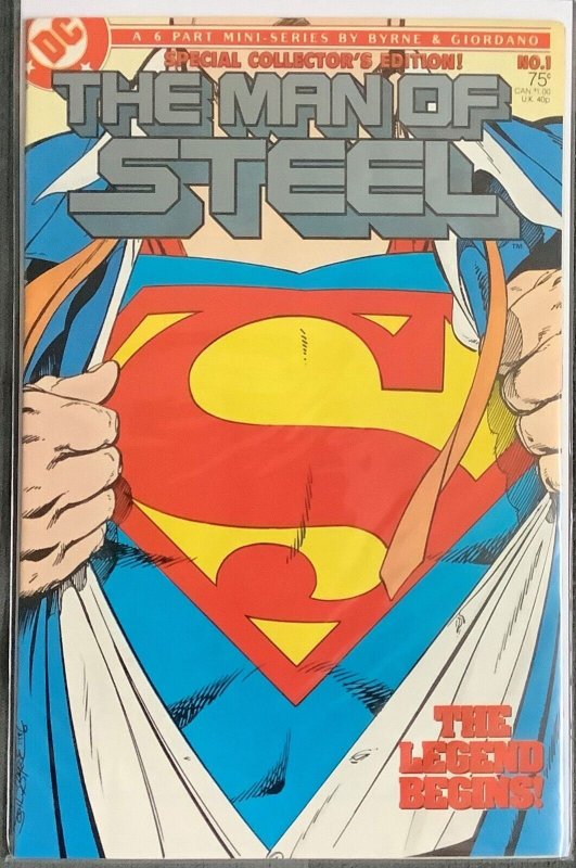 The Man of Steel (1986—1986), DC Database