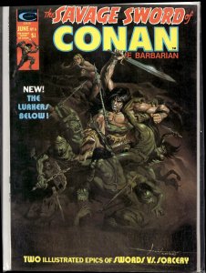 The Savage Sword of Conan #6 (1975) Conan