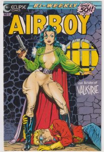 Airboy #5 (1986) Valkyrie classic Dave Stevens cover