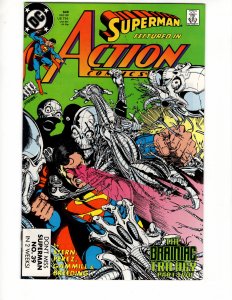 Action Comics #648 Direct Edition (1989) BRAINIAC GEORGE PEREZ