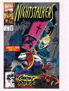 Nightstalkers #7 VF Marvel Comics Comic Book Ghost Rider May 1993 DE40 AD14