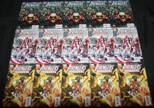 AVENGERS + AMAZING SPIDER-MAN COMIC LOT/RUN + DUPLICATES 60PC (VF-NM)