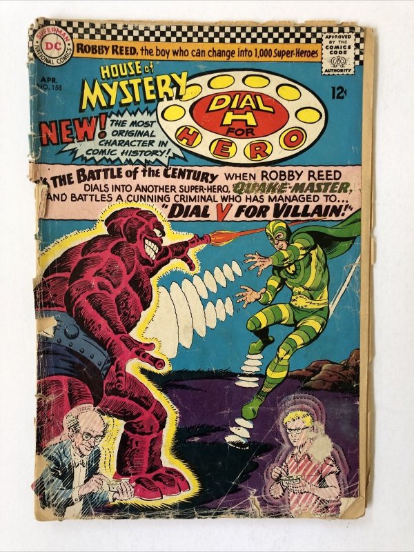House of Mystery #158 FR 1.0 FREE COMBINED SHIPPING