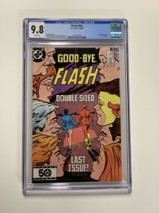 Flash 350 Cgc 9.8 White Pages Last Issue Dc Comics Copper Age