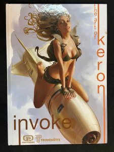 THE ART OF KERON INVOKE HARDCOVER ART BOOK VF/NM