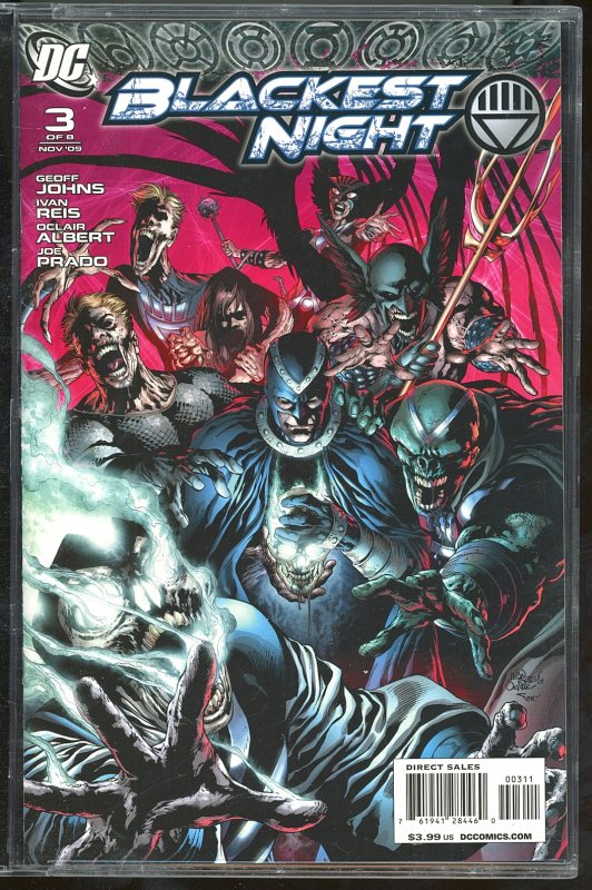 Blackest Night #3 (2009) Black Lantern Corps