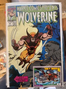 Marvel Comics Presents #57 (1990) w/ Trading Card