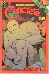 CONCRETE (1987 DH) 1 (1ST PRINT) F-VF March 1987 COMICS BOOK