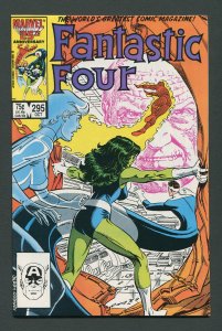 Fantastic Four #295 / 9.2 NM-  October  1986
