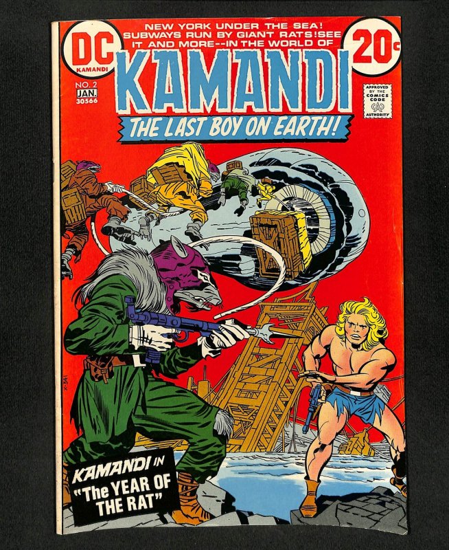 Kamandi, The Last Boy on Earth #2