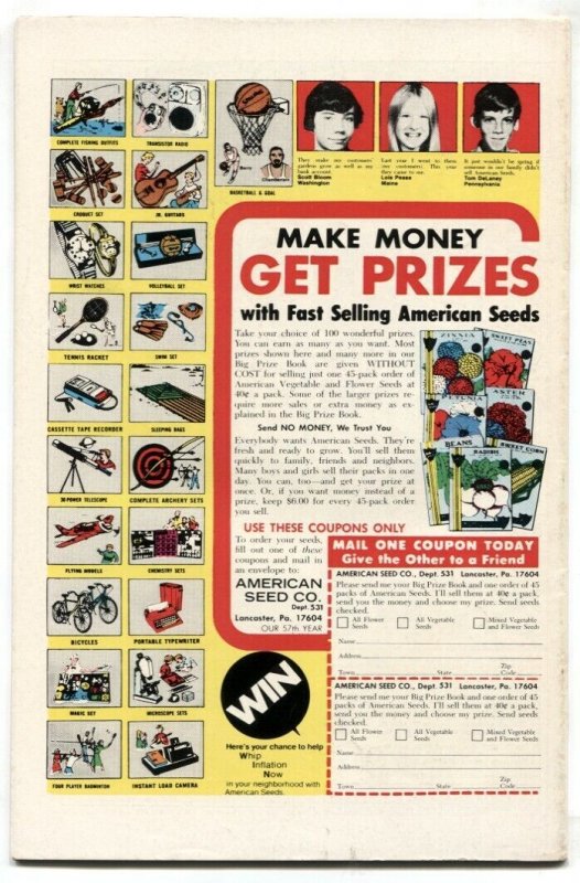 The Sandman #2 1975- Jack Kirby cover- DC VF-