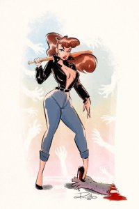 Pinupocalypse #2 Massive Comics Alejandra Oviedo Variant Cover B Near Mint