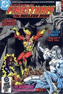 Fury of Firestorm, The #35 VG ; DC | low grade comic 1st Appearance Weasel