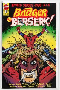 Badger Goes Berserk #3 (1989) Badger