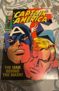 Captain America #114  (1969)Jon Romita Kirby great book