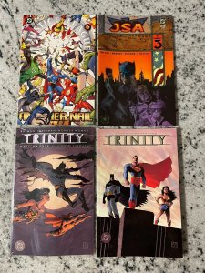 4 DC Comics Trinity # 1 2 + JSA Unholy 3 # 1 + Justice League Nail # 3 55 J812