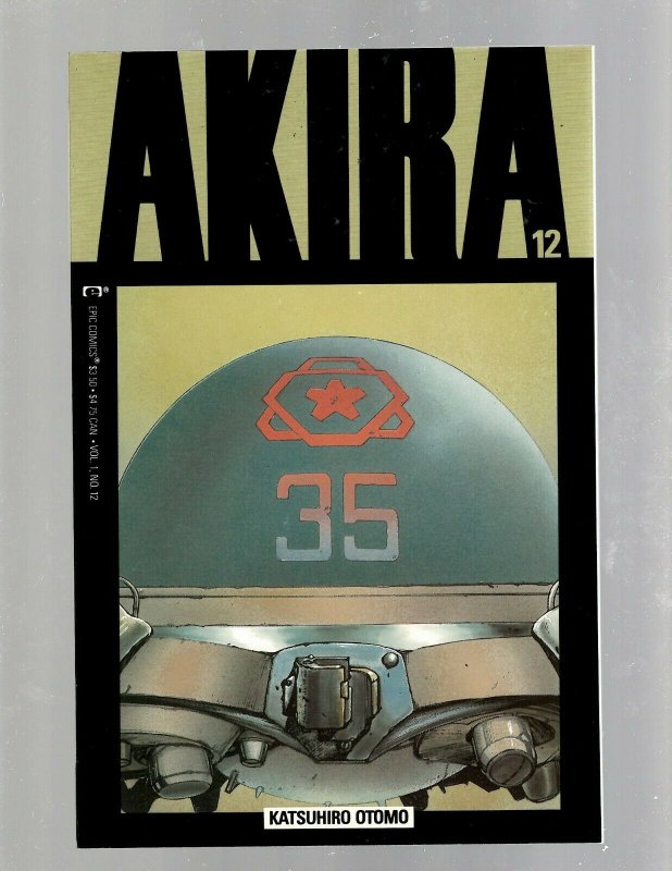 Lot Of 5 AKIRA Marvel Epic Comic Books # 11 12 13 16 17 Katsuhiro Otomo SB5