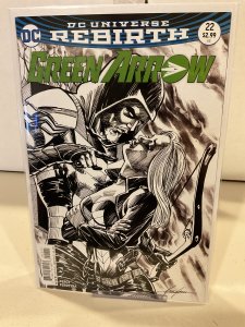 Green Arrow #22  9.0 (our highest grade)  2017  Mike Grell Sketch Variant!