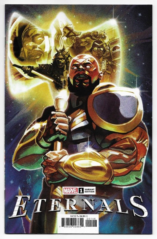 Eternals #1 Del Mundo Variant (Marvel, 2021) NM