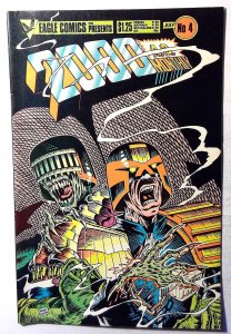 2000 AD Monthly Presents Showcase #4 (1986) Eagle Comics Judge Death 1st Print