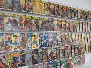 Huge Lot 105 low grade reader Comics W/ Classics Illustrated, Westerns, +More!