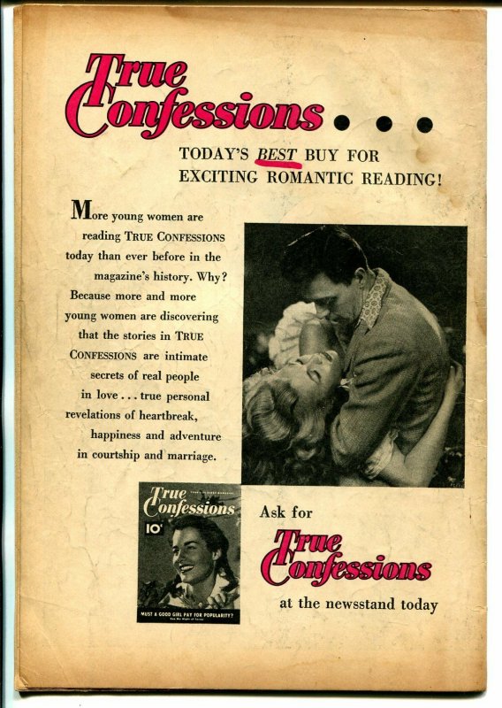 Romantic Story #14 1952-Fawcett-photo cover-emotional romantic stories-VG