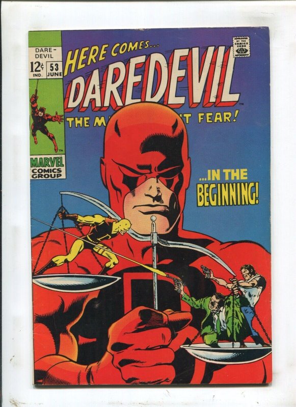 Daredevil #53 - Origin Retold (6.5OB) 1969 