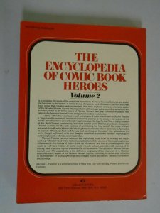 Encyclopedia of Comic Book Heroes #2 SC 4.0 VG (1976)