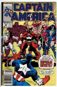 Captain America #353 (1989) Captain America