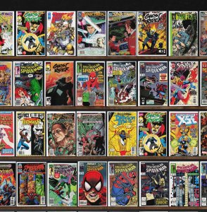 Huge Lot 140+ Comics with The Spectacular Spider-Man, Ghost Rider & More!