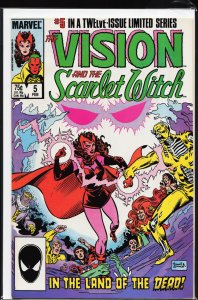 The Vision and the Scarlet Witch #5 (1986) The Vision