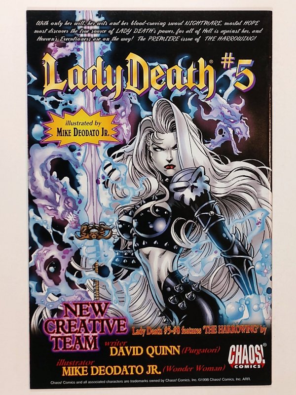 Lady Death #3 (9.0, 1998)