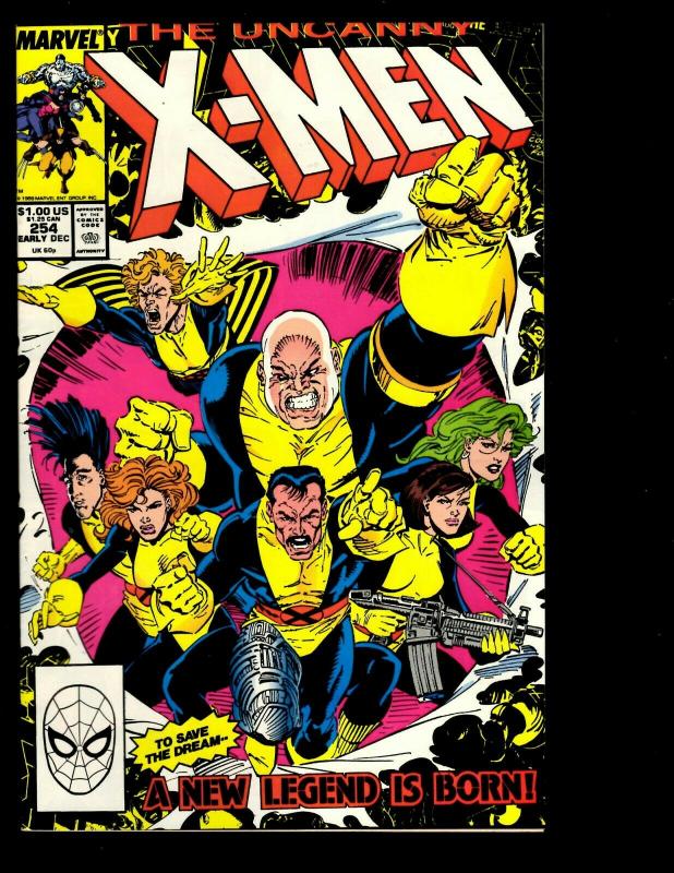 10 Uncanny X-Men Marvel Comics #245 246 247 248 249 252 254 250 259 260 JF18