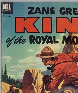 Zane Grey's King of the Royal Mounted 10 Dell 1953 5.5 FN- Painted Cover