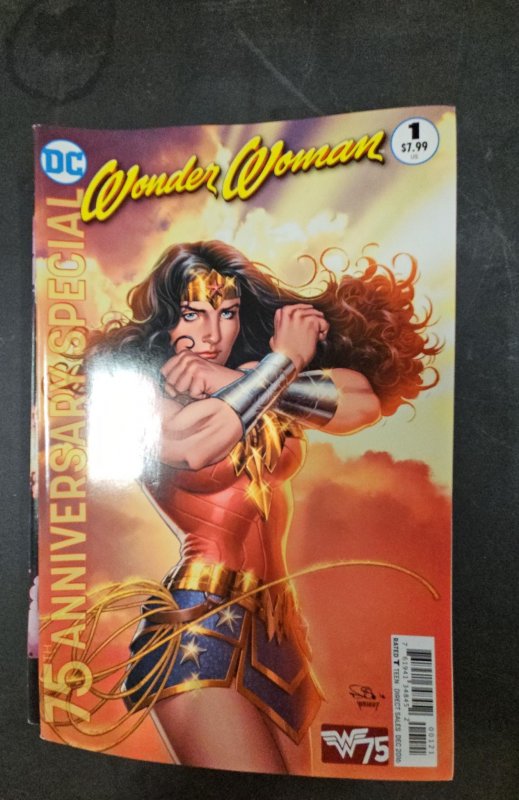 Wonder Woman 75th Anniversary Special Scott Cover (2016)