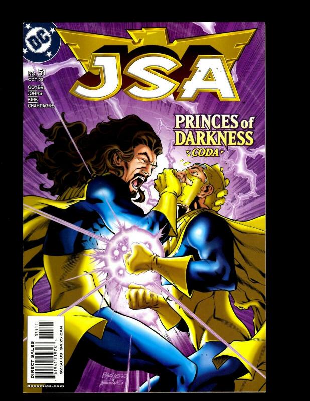 Lot of 12 JSA DC Comic Books #49 50 51 52 53 54 55 56 57 58 59 60 GK25 