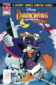Darkwing Duck #1 Cover D Facsimile Gold Foil Logo Variant Dynamite 2023 EB107