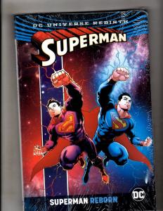 Superman REBORN DC Comics SEALED HARDCOVER Graphic Novel Comic Book J350