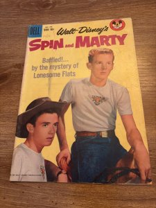 Walt Disney's Spin & Marty # 8 FN Dell Comic Book 1958 Mickey Mouse Club 5 J409