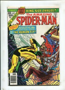 Amazing Spider-Man Annual #10 - 1st Appearance of Human Fly (8.5) 1976 