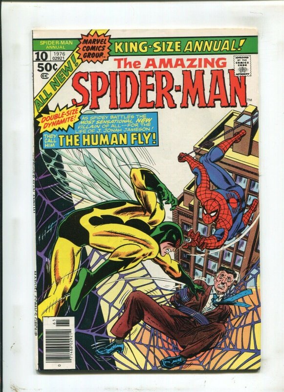 Amazing Spider-Man Annual #10 - 1st Appearance of Human Fly (8.5) 1976