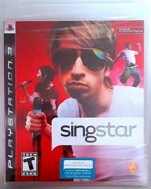 Singstar New Unopened Sony PS3 Video Game Comics Toy Collectibles PC Sold As-Is