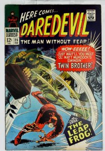 Daredevil (1964 series)  #25, Fine- (Actual scan)