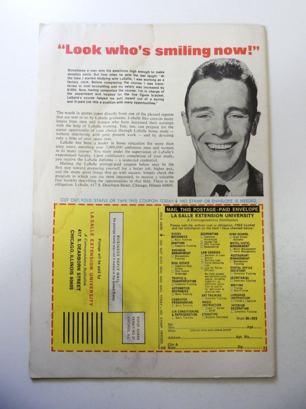 Iron Man #61 (1973) VG Condition moisture stain