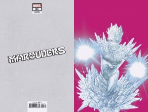 Marauders #21 (2019) 1:50  Phil Jimenez Iceman Virgin Pride Variant Marvel NM.