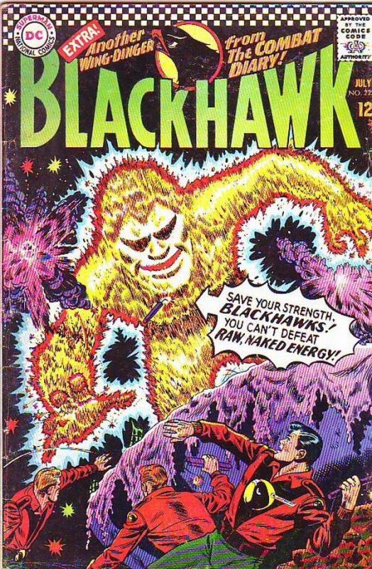 Blackhawk #222 (Jul-66) FN Mid-Grade Black Hawk, Chop Chop, Olaf, Pierre,Chuc...