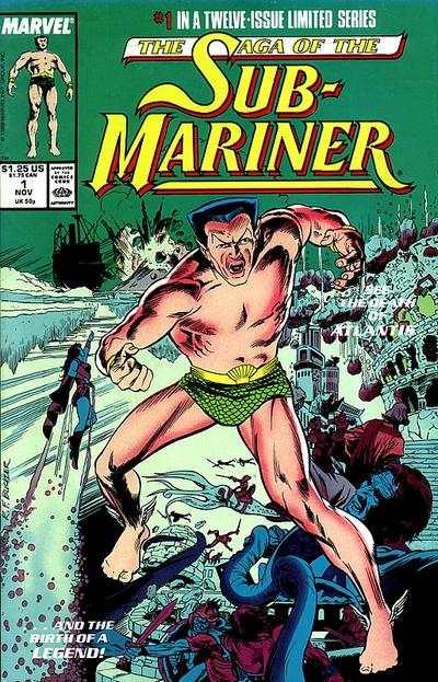 Saga of the Sub-Mariner #1, VF (Stock photo)