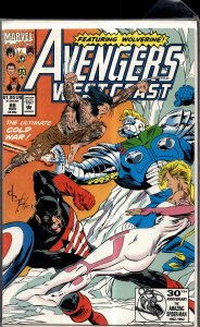 Avengers West Coast #88 (1992) West Coast Avengers / Avengers West Coast