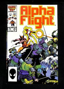 Alpha Flight #34 1st Full Lady Deathstrike!
